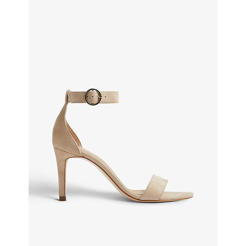 Lk Bennett Ivy open-toe suede heeled sandals