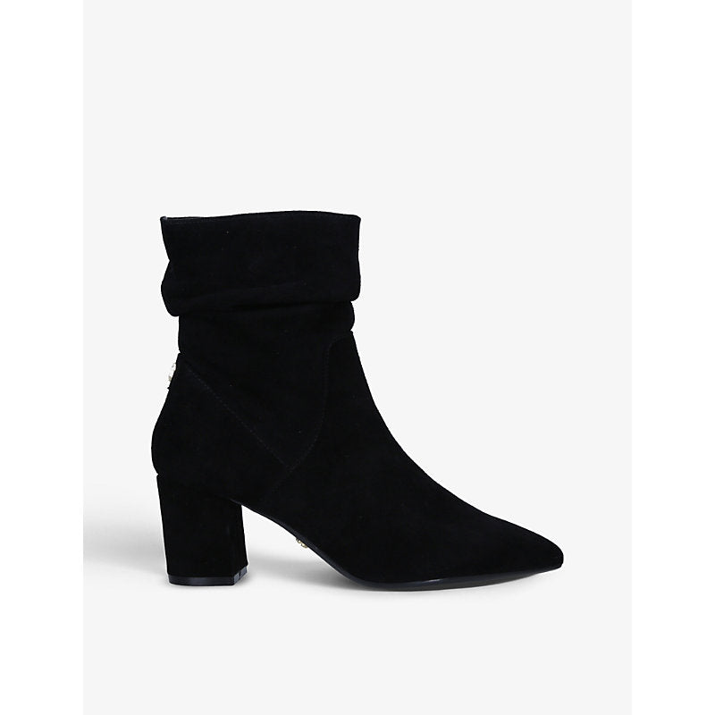 Carvela Admire slouchy pointed-toe suede ankle boots | Carvela