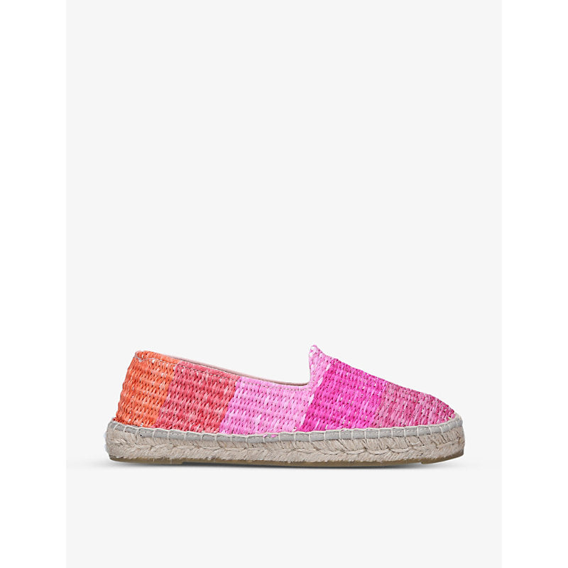 Manebi Yucatan raffia-jute slip-on espadrilles