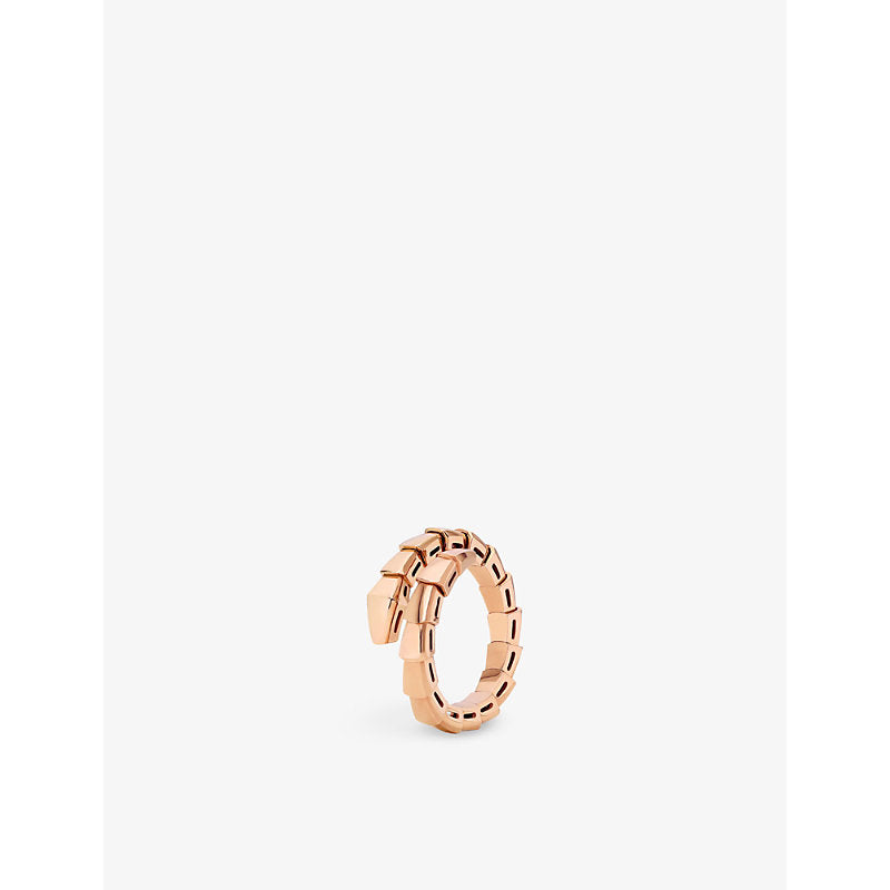 Bvlgari Serpenti Viper 18ct rose-gold ring