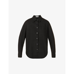  The Frankie Shop Lui relaxed-fit organic-cotton shirt