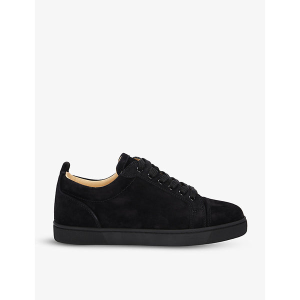 Christian Louboutin Louis Junior flat suede mid-top trainers