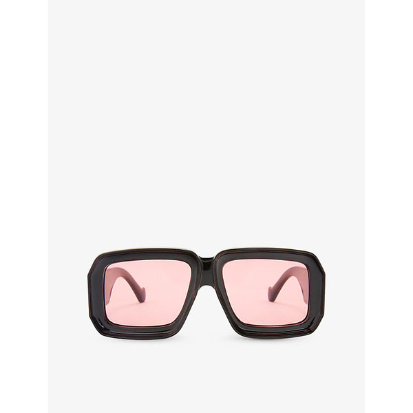 Loewe x Paula's Ibiza Dive In Mask square-frame acetate sunglasses