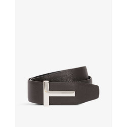  Tom Ford Logo buckle leather belt