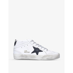 Golden Goose Women's Mid Star 10238 leather trainers