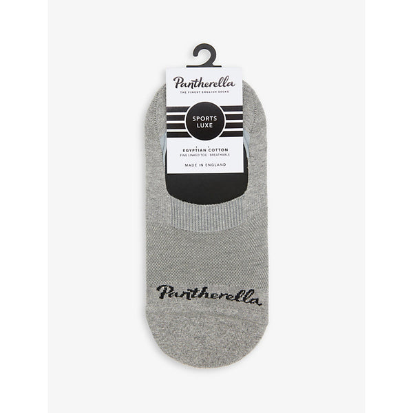 Pantherella Logo cotton-blend invisible socks