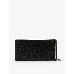  Benedetta Bruzziches Crystal-embellished mesh shoulder bag