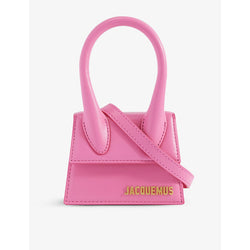  Jacquemus Le Chiquito brand-plaque leather top-handle bag