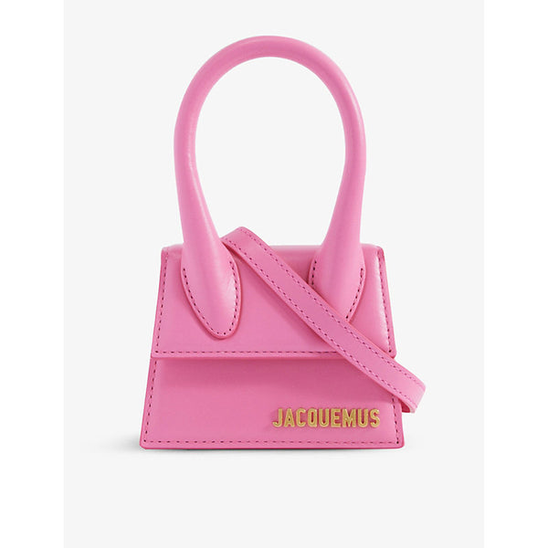  Jacquemus Le Chiquito brand-plaque leather top-handle bag