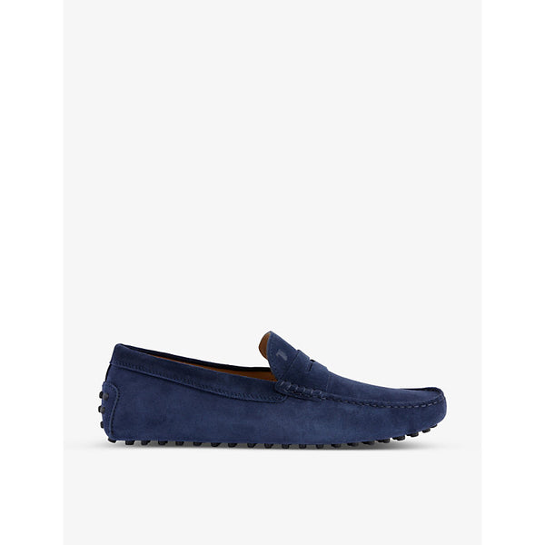  Tods T Sport Gommino Driver suede loafers