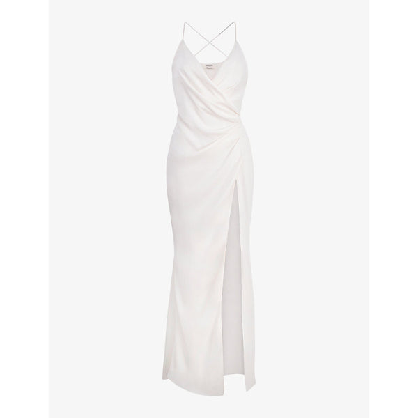 House Of Cb Gigi draped satin bridal gown | HOUSE OF CB