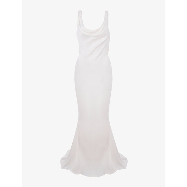 House Of Cb Odette satin maxi dress