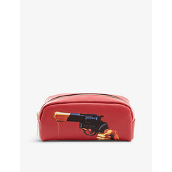 Seletti wears TOILERPAPER Revolver faux-leather cosmetics bag 20.5cm x 7cm