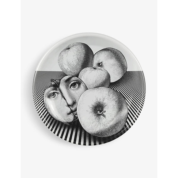 Fornasetti Tema e Variazioni no.390 ceramic ashtray 13cm | LYBSTORE