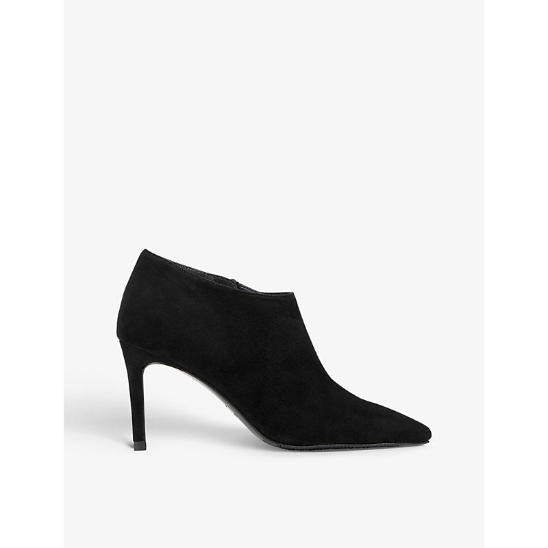 Lk Bennett Elle pointed-toe zip-fastening suede ankle boots | Lk Bennett