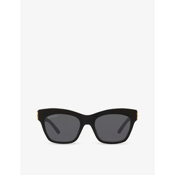  Balenciaga BB0132S cat-eye frame acetate sunglasses