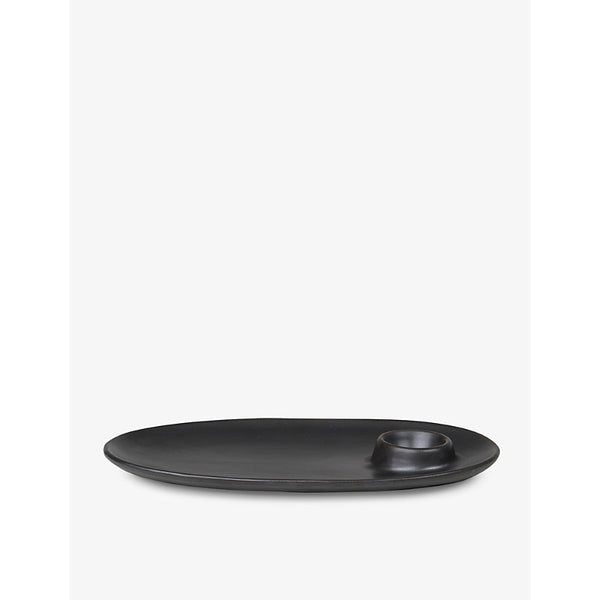 Ferm Living Flow porcelain breakfast plate 23.5cm