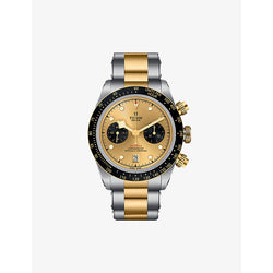 Tudor M79363N-0007 Black Bay Chrono S&G 18ct yellow-gold and stainless-steel automatic watch