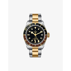 Tudor M79833MN-0001 Black Bay GMT S&G 18ct yellow-gold and steel automatic watch