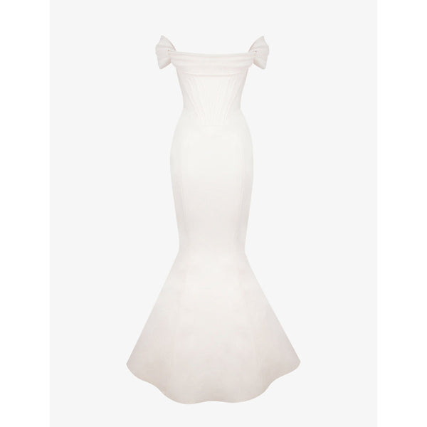  House Of Cb Antoinette tulle and satin wedding dress