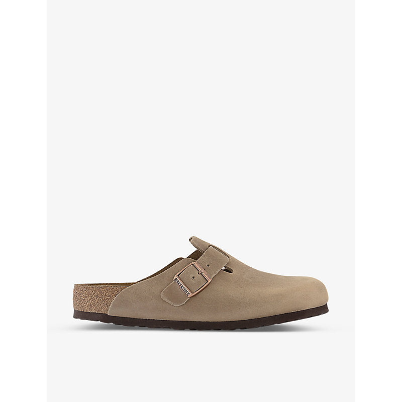 Birkenstock Boston buckle-detail leather sandals | Birkenstock