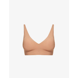  Wolford Pure Skin V-neck stretch-woven bra