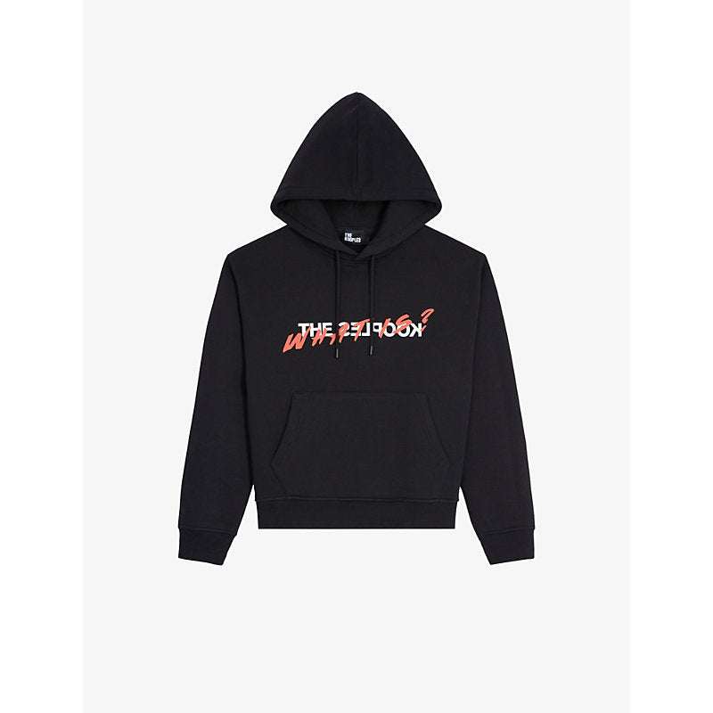  The Kooples Logo-print cotton hoody