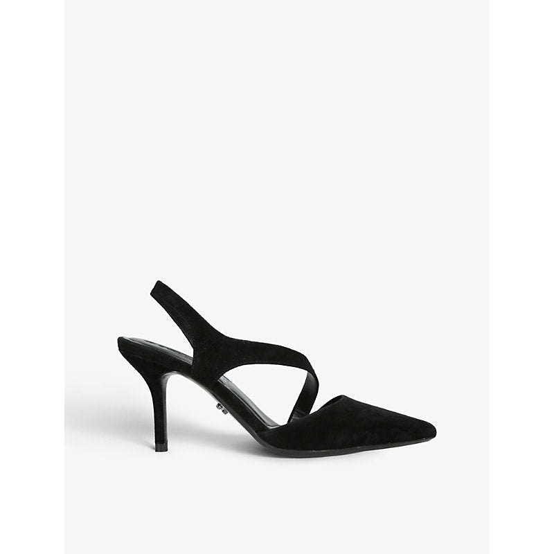 Carvela Symmetry suede heeled courts | Carvela