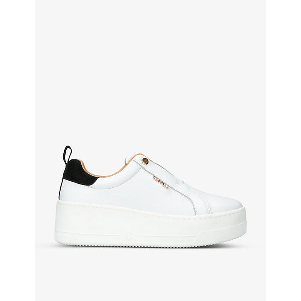  Carvela Connected slips-on leather flatofrm trainers