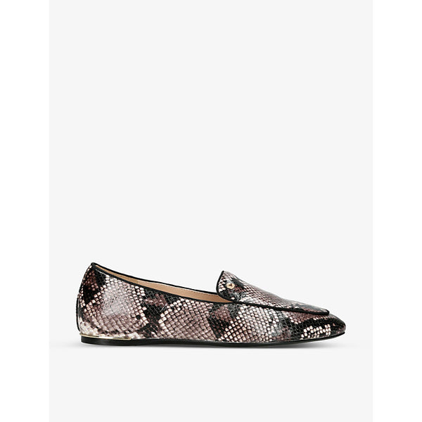 Carvela Loyal quilted C-stud leather slip-on loafers