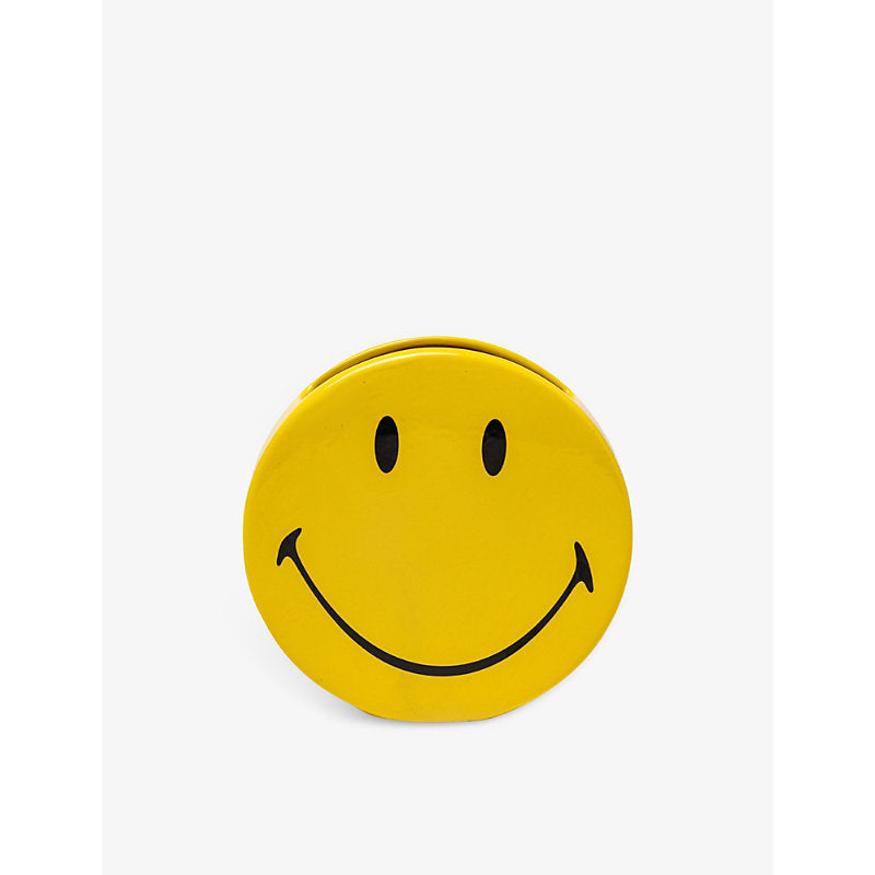 Seletti Smiley porcelain vase 20cm