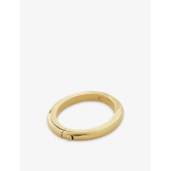 Monica Vinader Kate Young 18ct yellow gold-plated vermeil sterling-silver bangle bracelet