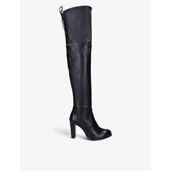  Stuart Weitzman Highland thigh-high heeled leather boots