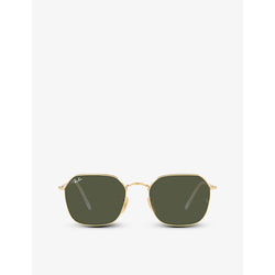 Ray-Ban RB3694 Jim polished-metal sunglasses