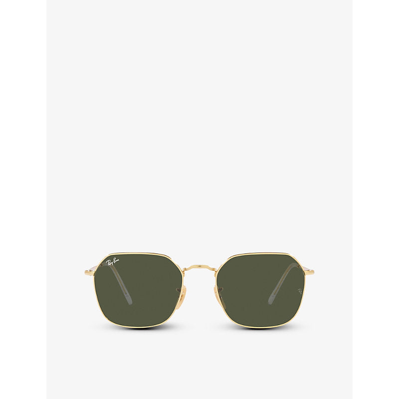 Ray-Ban RB3694 Jim polished-metal sunglasses