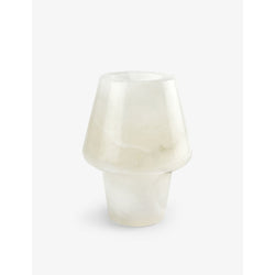 Soho Home Ava tapered alabaster vase 25cm