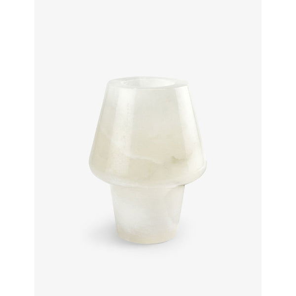 Soho Home Ava tapered alabaster vase 25cm | LYBSTORE