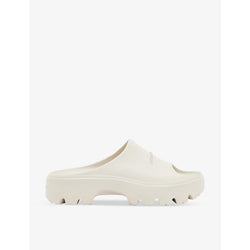 Allsaints Eclipse logo-embossed rubber sliders