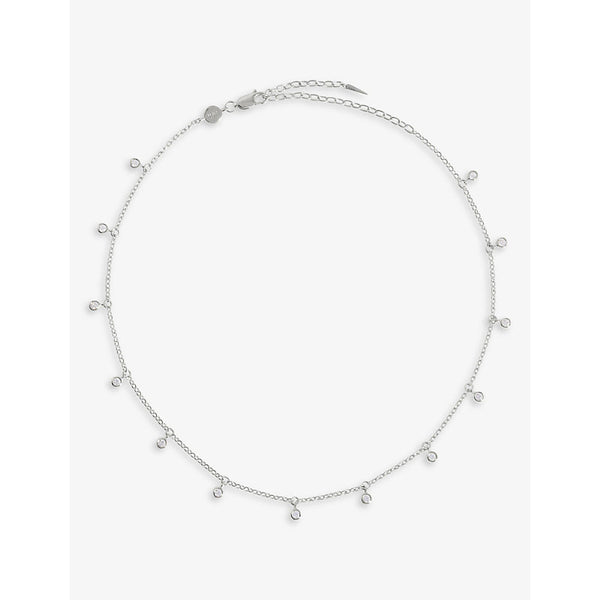 Missoma Interstellar sterling silver choker necklace