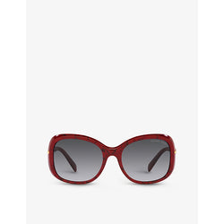  Prada PR 04ZS square-frame acetate sunglasses