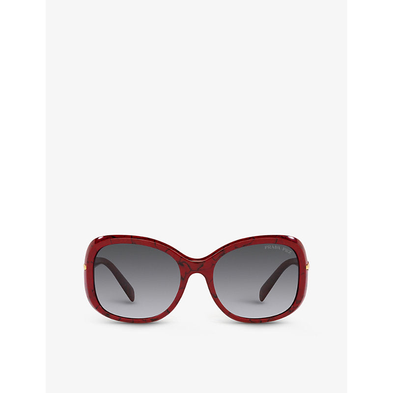  Prada PR 04ZS square-frame acetate sunglasses