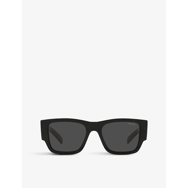 Prada PR 10ZS pillow-frame acetate sunglasses