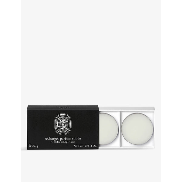  Diptyque Orphéon solid perfume refill 3g pack of two