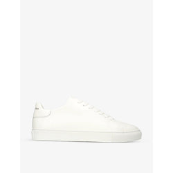 Kurt Geiger London Lennon logo-embossed leather low-top trainers