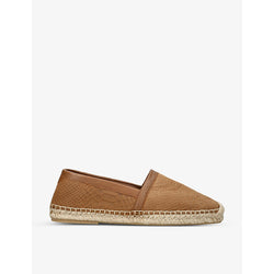 Kurt Geiger London Isaac rope-effect slip-on leather espadrilles