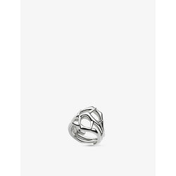 Shaun Leane Blackthorn double branch sterling-silver ring