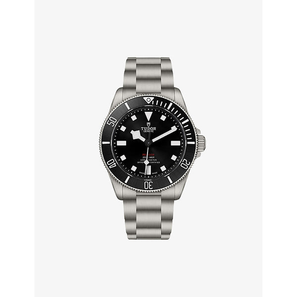 Tudor M25407N-0001 Pelagos titanium and satin automatic watch