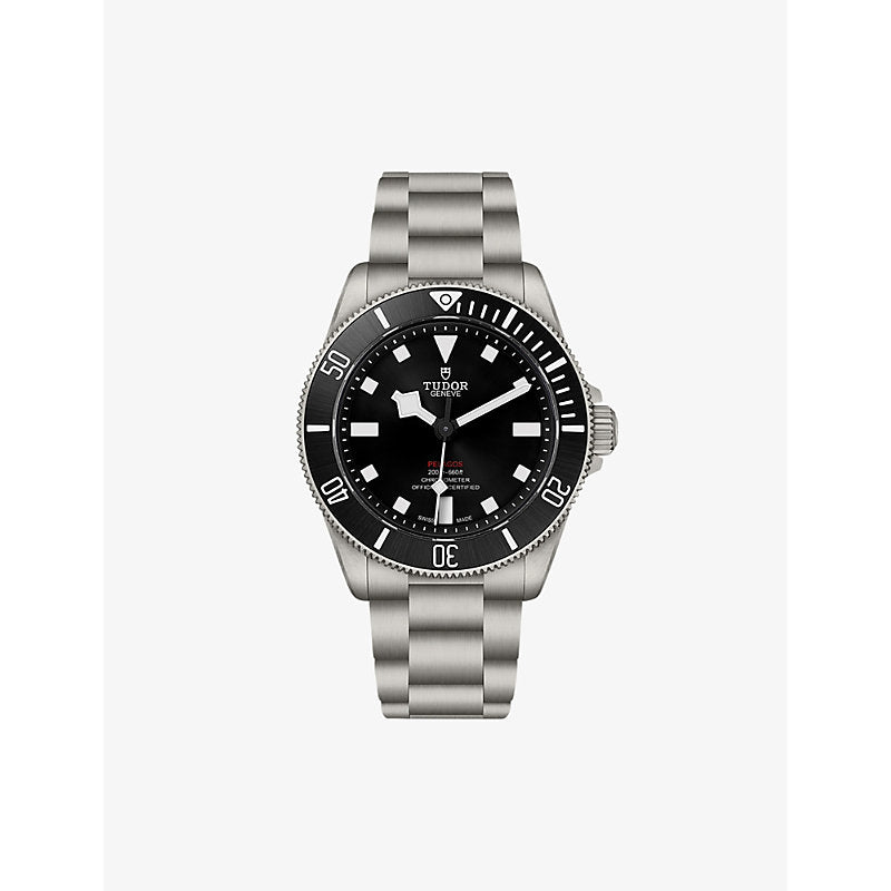 Tudor M25407N-0001 Pelagos titanium and satin automatic watch