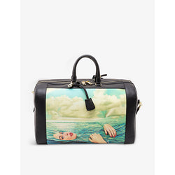 Seletti wears Toiletpaper Seagirl faux-leather travel bag | Seletti