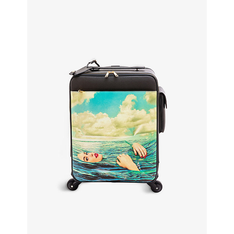 Seletti wears Toiletpaper Seagirl faux-leather suitcase | Seletti